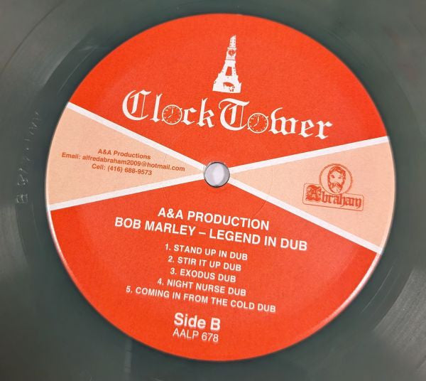 Various : Bob Marley's Legend In Dub (LP, Album, Gre)