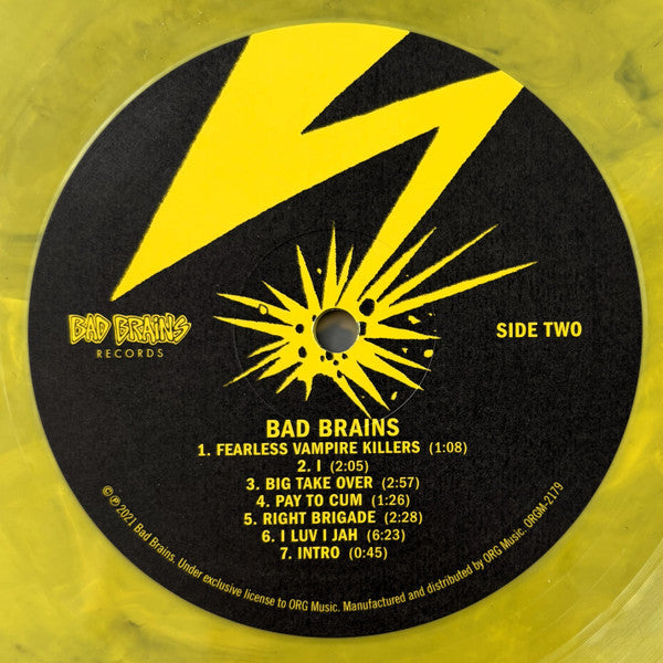 Bad Brains : Bad Brains (LP, Album, Ltd, RM, RP, Ban)