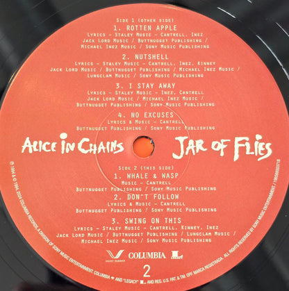 Alice In Chains : Jar Of Flies (12", EP, RE, RM)