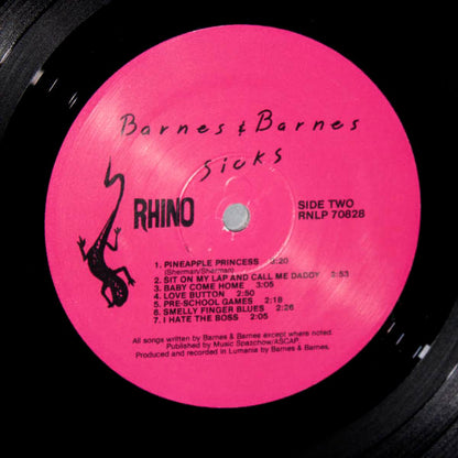 Barnes & Barnes : Sicks (LP, Album)