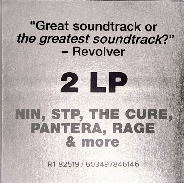 Various : The Crow (Original Motion Picture Soundtrack) (LP + LP, S/Sided, Etch + Album, RE, RP, Red)