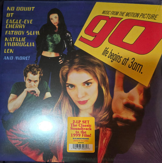 Various : Go (Music From The Motion Picture) (2xLP, Comp, RE, Blu)