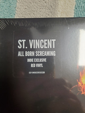 St. Vincent : All Born Screaming (LP, Album, Ltd, Red)