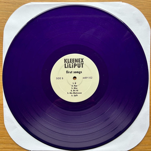 Kleenex, Liliput : First Songs (2xLP, Comp, Ltd, RP, Gat)