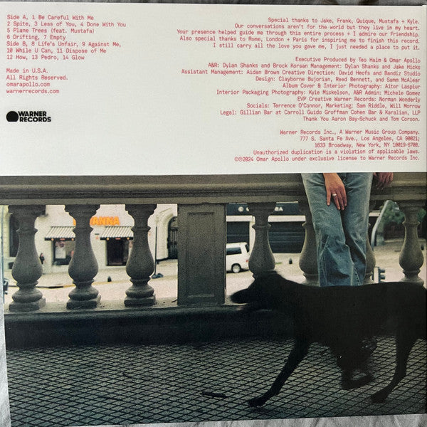 Omar Apollo : God Said No (LP, Album, Ltd, Gol)