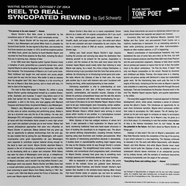 Wayne Shorter : Odyssey Of Iska (LP, Album, RE, 180)