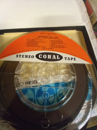 Lawrence Welk And His Champagne Music : Merry Christmas From Lawrence Welk And His Champagne Music (Reel, 4tr Stereo, 7" Reel)