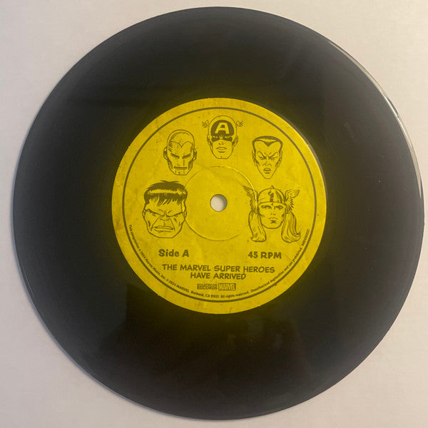 Marvel Chorus : The Marvel Super Heroes Have Arrived / Merry Marvel Marching Society (7", Single, RE, RM)