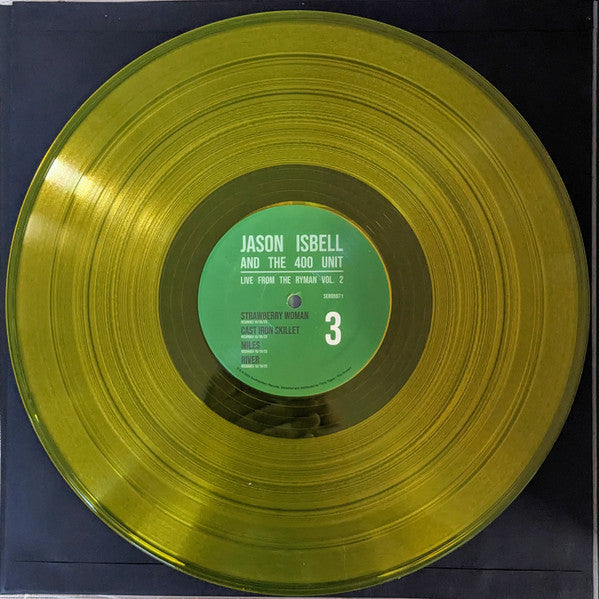 Jason Isbell And The 400 Unit : Live from the Ryman Vol. 2 (LP, Red + LP, Yel + Album, Ltd)