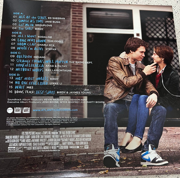 Various : The Fault In Our Stars- Music From The Motion Picture (2xLP, Comp, Jad)