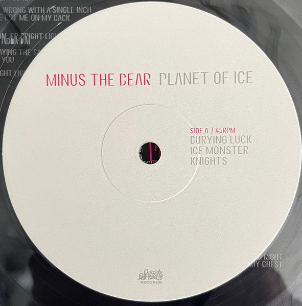 Minus The Bear : Planet Of Ice (2xLP, Ltd, RP, Sal)