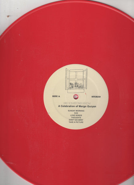 Various : Like Someone I Know (A Celebration Of Margo Guryan) (LP, Album, Ltd, Red)