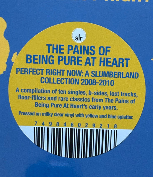 The Pains Of Being Pure At Heart : Perfect Right Now: A Slumberland Collection 2008-2010 (LP, Comp, Cle)
