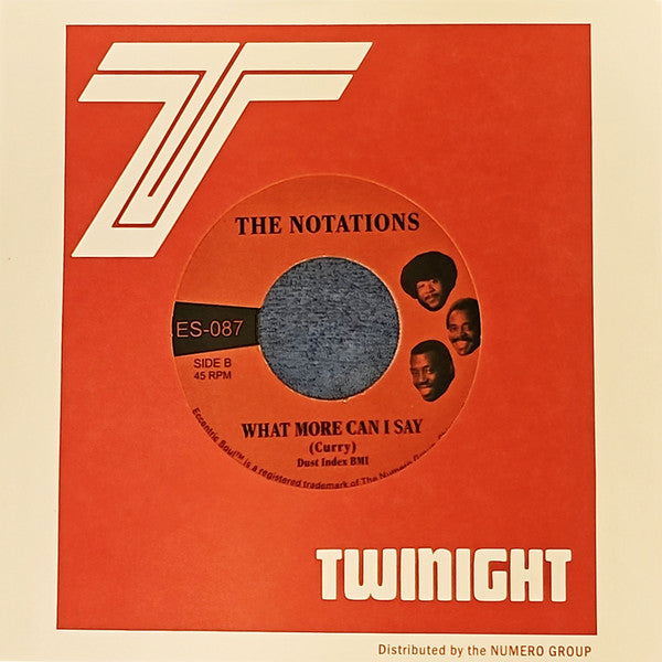 The Notations : I'm Still Here (7", Whi)