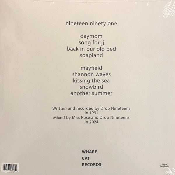 Drop Nineteens : 1991 (LP, Album, RM, Gre)