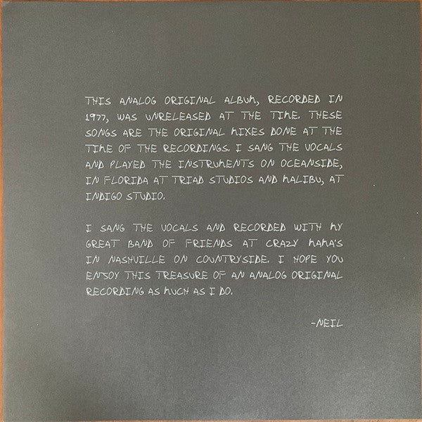 Neil Young : Oceanside Countryside (LP, Album)