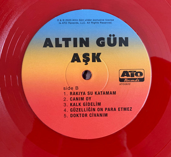 Altın Gün : Aşk (LP, Album, Red)