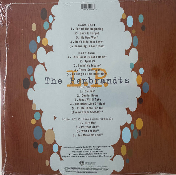 The Rembrandts : L.P. (2xLP, Album, RSD, Ltd, RE, Opa)