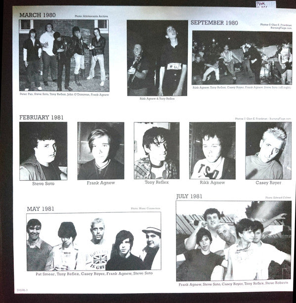 Adolescents : The Complete Demos 1980-1986 (LP, Comp, Whi)
