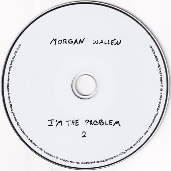 Morgan Wallen : I'm The Problem (2xCD, Album)