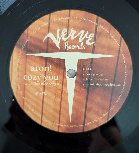 Aron! : Cozy You (And Other Nice Songs) (LP, EP)