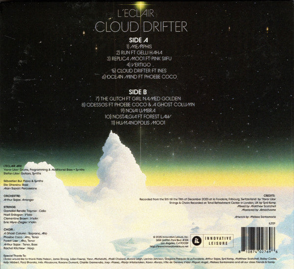 L'Eclair : Cloud Drifter (CD, Album)