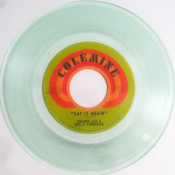 Shawn Lee & Kelly Finnigan : Say It Again (7", Cok)