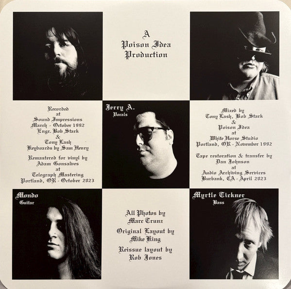 Poison Idea : We Must Burn (LP, RE, RM, Red)