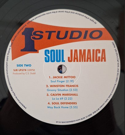 Various : Soul Jamaica (2xLP, Comp)
