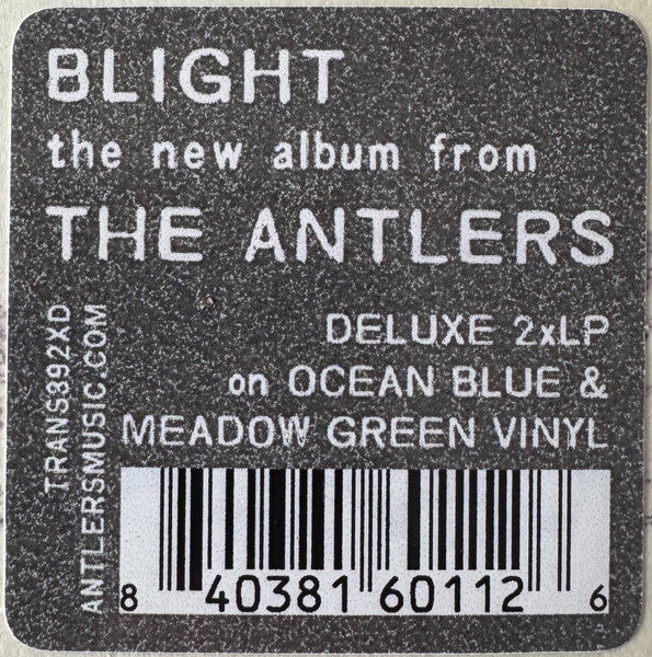 The Antlers : Blight (LP, Dlx, Ltd, Oce + LP, Dlx, Ltd, Mea)