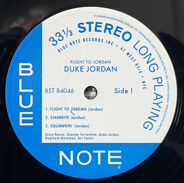 Duke Jordan : Flight To Jordan (LP, Album, RE, Gat)