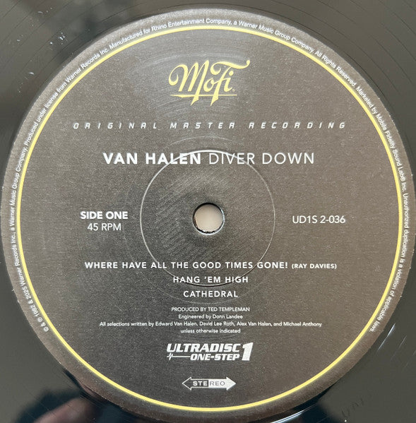 Van Halen : Diver Down (2x12", Album, RE, RM, 180 + Box, Ltd, Num)