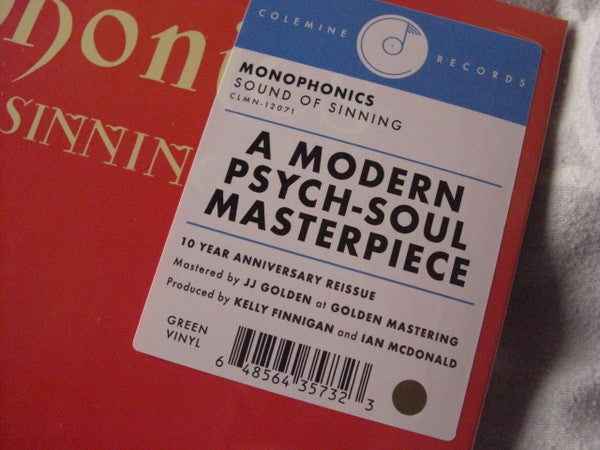 Monophonics : Sound Of Sinning (LP, Album, RE, Gre)