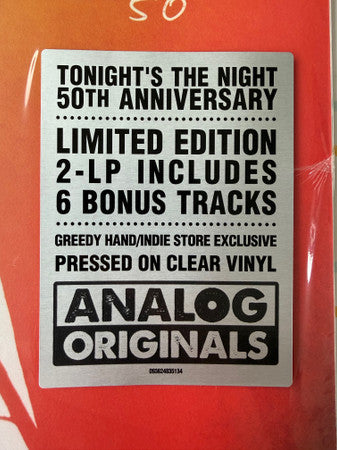 Neil Young : Tonight’s The Night 50 (LP, Album, RE, Cle + LP, S/Sided, Etch, Cle + Ltd)