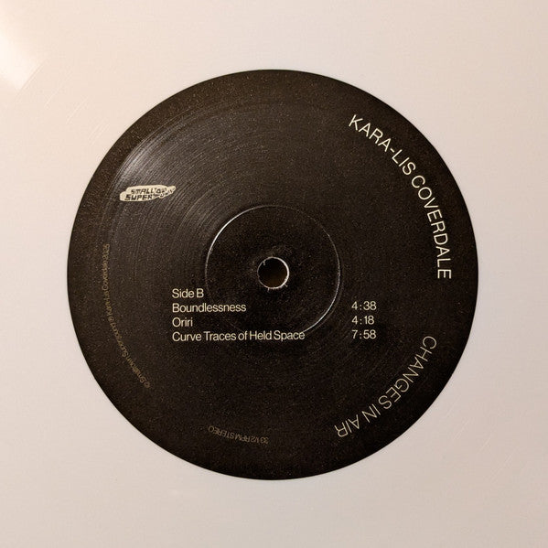Kara-Lis Coverdale : Changes In Air (LP, Album, Whi)