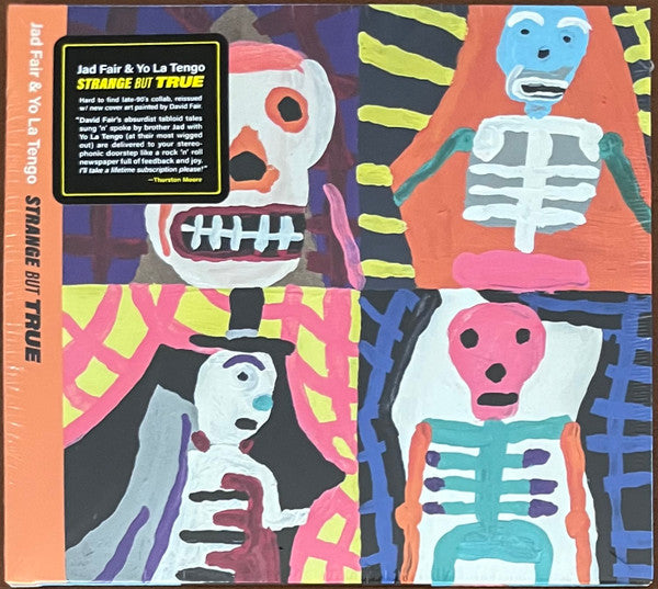 Jad Fair & Yo La Tengo : Strange But True (CD, Album, RE)