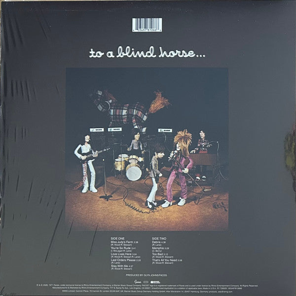 Faces (3) : A Nod Is As Good As A Wink...To A Blind Horse (LP, Album, RE)