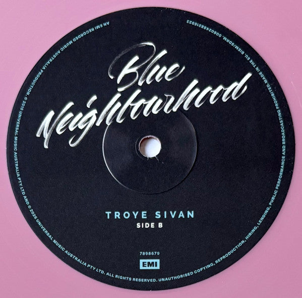 Troye Sivan : Blue Neighbourhood (LP, Pin + LP, Blu + Album, Ltd, RE, 'Te)