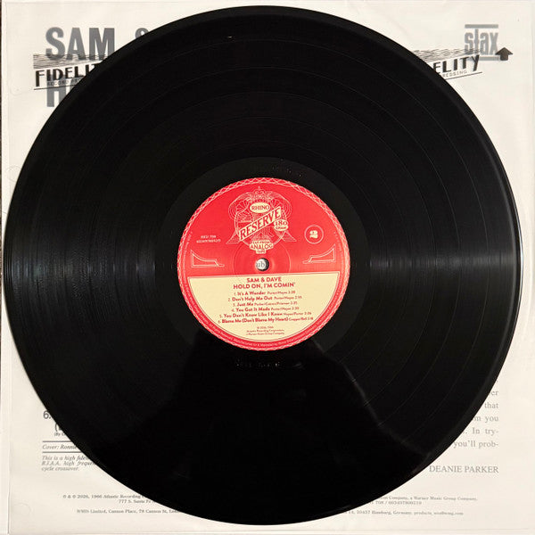 Sam & Dave : Hold On, I'm Comin' (LP, Album, Mono, RE, 180)