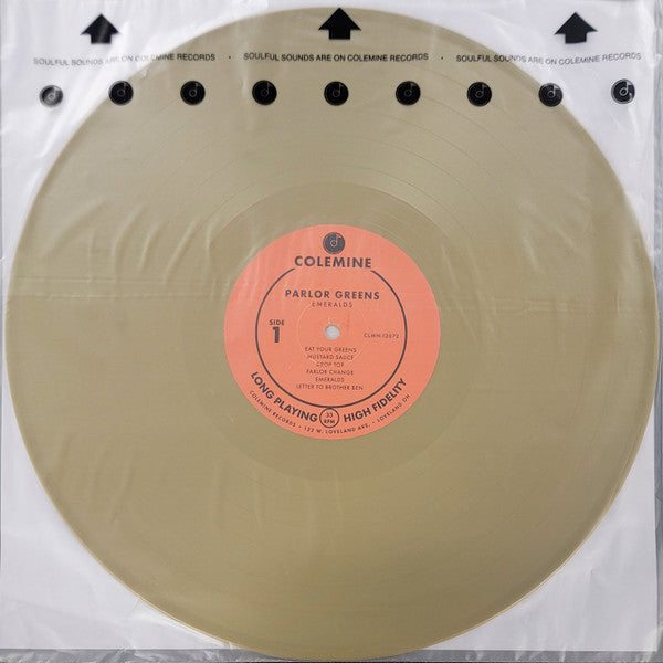 Parlor Greens : Emeralds (LP, Album, Ltd, Gol)