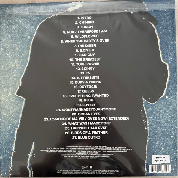 Billie Eilish : Hit Me Hard And Soft: The Tour (Live) (LP, Blu + LP, Yel + LP, Red + Album)