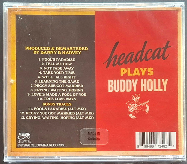 The Head Cat : Plays Buddy Holly (CD)