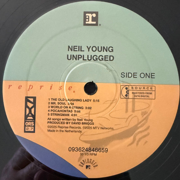 Neil Young : Unplugged (LP, Album, RE, 180 + LP, S/Sided, Album, Etch, RE,)