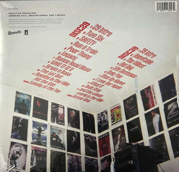 J. Cole : The Fall-Off (4xLP, Album, Ltd, Red)