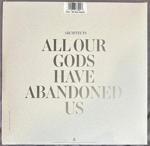 Architects (2) : All Our Gods Have Abandoned Us (LP, Album, RE, RM, 10t)