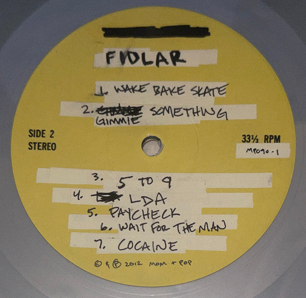 Fidlar : FIDLAR (LP, Album, RE, RP, Sil)