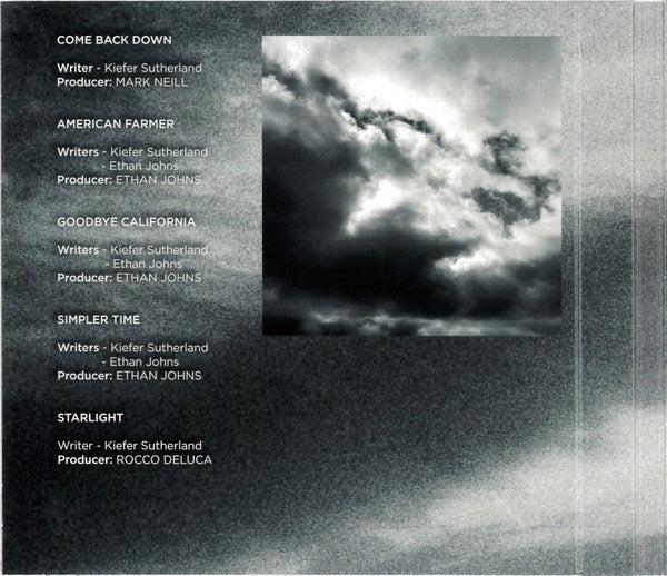 Kiefer Sutherland : Grey (CD, Album)