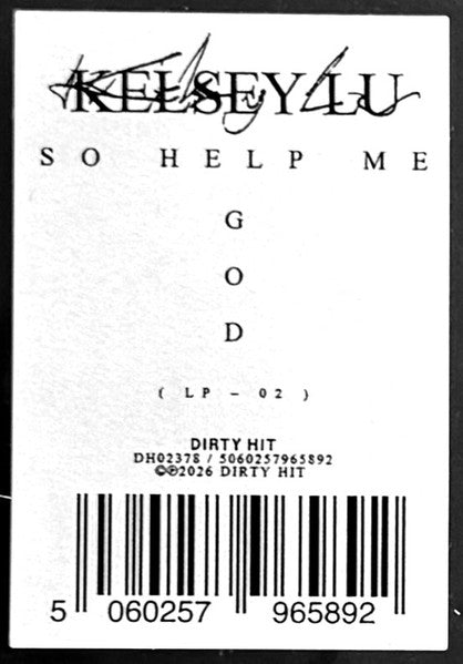 Kelsey Lu : So Help Me God (LP, Album, Red)