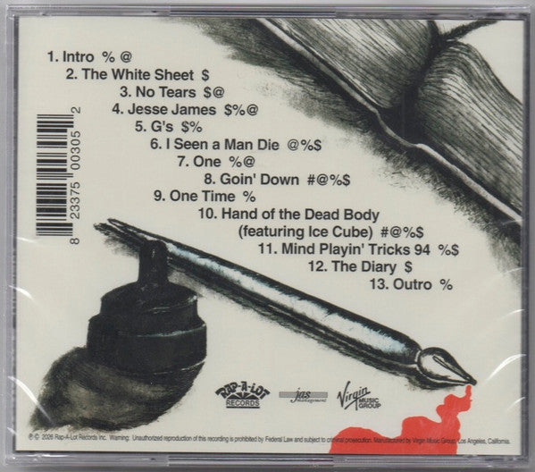 Scarface (3) : The Diary (CD, Album, RE, RM)