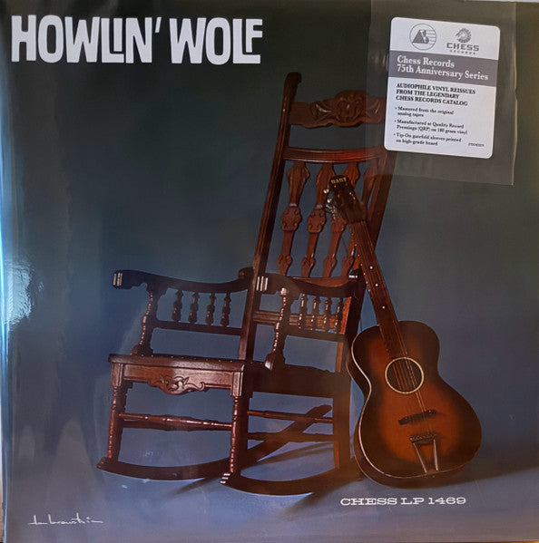 Howlin' Wolf : Howlin' Wolf (LP, Album, Mono, RE, RM, Gat)